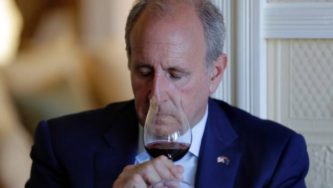 Former US ambassador to New Zealand Mark Gilbert, along with many of his countrymen, has a nose for a good wine. He attended a tasting of New Zealand and French pinot noir last year.