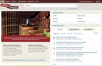 CellarTracker, a site where amateur wine enthusiasts can rate wines.