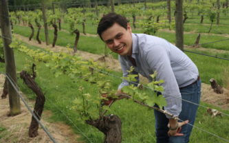 New owner of Gladstone Vineyard Eddie McDougall, also known as the Flying Winemaker. PHOTO/EMMA BROWN