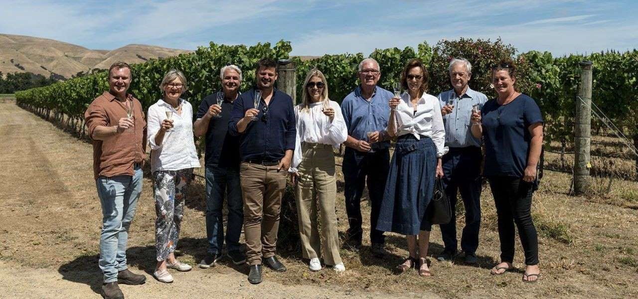 When you’re really proud of something you put your name to it. Renowned sailors, the Butterworth Family is the new custodians of Julicher Vineyard.